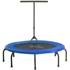 Trampoline 38 Inches with handle bar-Blue