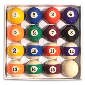 Billiard Ball Set of 16-(52.5mm/57.2mm)