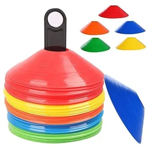 Agility Training Sports Cones Set with Holder