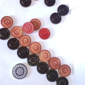 Carrom Wooden Game Coins