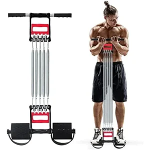 Chest Expander & Hand Gripper Muscle Training Device