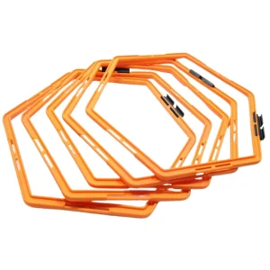 Hexagonal Speed Agility Ladder Set - 6 Rings