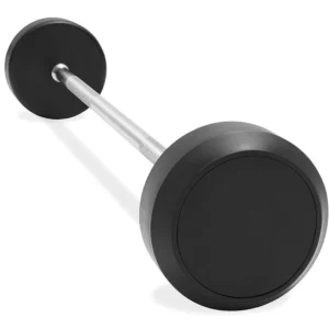 Rubber Fixed Barbell Weight Bar