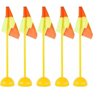 Portable Soccer Corner Flags Set
