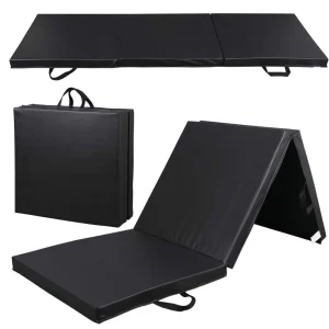 Tri-Fold Yoga Mat with Carrying Handles